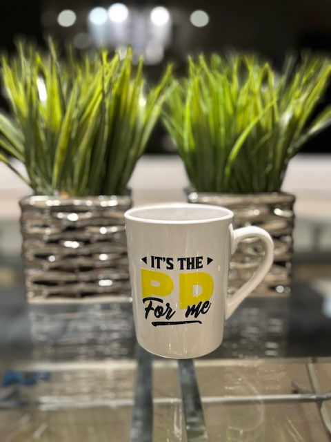 “It's the PD For Me” Mug- White